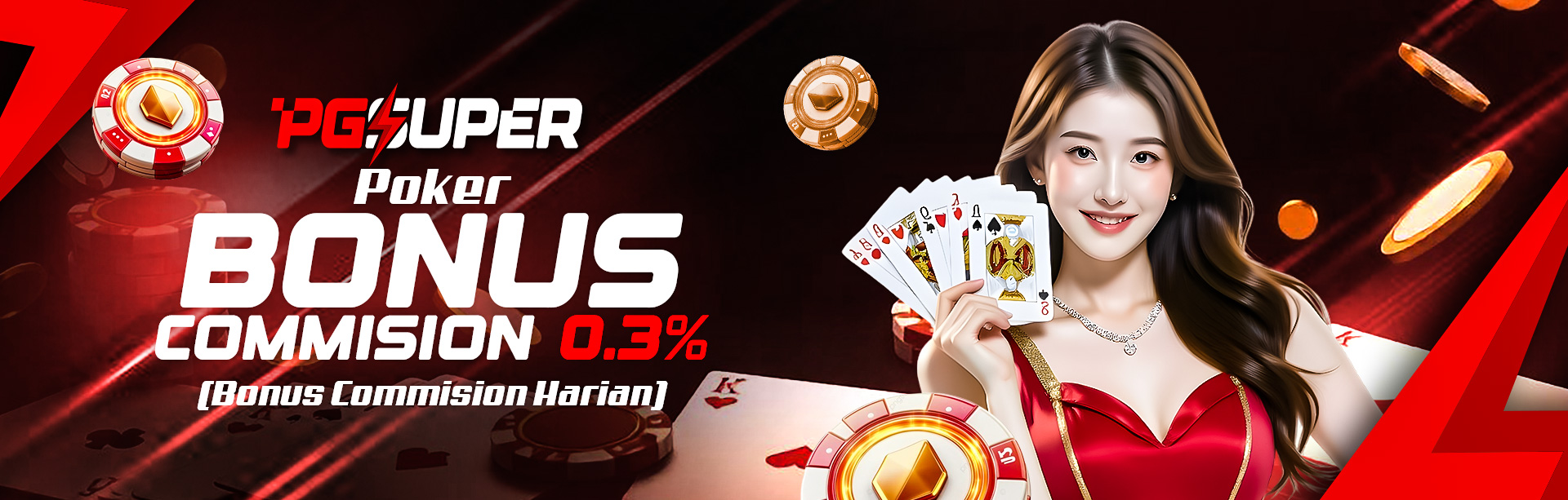POKER KOMISI ROLLINGAN